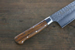 Sakai Takayuki VG10 33 Layer Damascus Santoku  180mm Desert Ironwood(Sugihara model) Handle - Japannywholesale