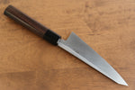 Hideo Kitaoka Blue Steel No.2 Damascus Honesuki Boning  150mm Shitan Handle - Japannywholesale