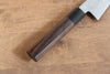 Hideo Kitaoka Blue Steel No.2 Damascus Honesuki Boning  150mm Shitan Handle - Japannywholesale