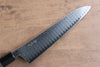 Kanjyo Ladder VG10 Damascus Gyuto  240mm Gray Pakka wood Handle - Japannywholesale