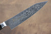 Sakai Takayuki Coreless Damascus Petty-Utility  120mm Black Micarta Handle - Japannywholesale