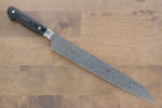 Sakai Takayuki Coreless Damascus Kengata Yanagiba  260mm Black Micarta Handle - Japannywholesale