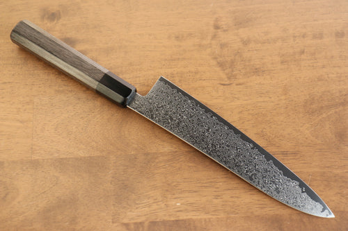 Kanjyo VG10 Damascus Gyuto  210mm Gray Pakka wood Handle - Japannywholesale