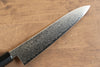 Kanjyo VG10 Damascus Gyuto  210mm Gray Pakka wood Handle - Japannywholesale