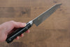 Sakai Takayuki Coreless Damascus Kengata Santoku  160mm Black Micarta Handle - Japannywholesale