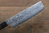 Seisuke AUS10 Damascus Nakiri  165mm Shitan Handle - Japannywholesale