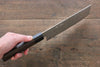 Seisuke AUS10 Damascus Nakiri  165mm Shitan Handle - Japannywholesale