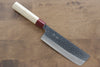 Seisuke VG10 16 Layer Hammered Damascus Nakiri  165mm Magnolia Handle - Japannywholesale