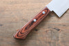 Kunihira VG1 Nashiji Santoku  170mm Mahogany Handle - Japannywholesale