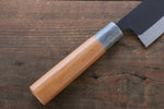 Nao Yamamoto White Steel No.2 Kurouchi Damascus Santoku  170mm American Cherry Handle - Japannywholesale