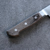 Seisuke SG2 Hammered Gyuto  210mm Gray Pakka wood Handle - Japannywholesale