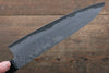 Nao Yamamoto VG10 Black Damascus Gyuto  200mm Black Pakka wood Handle - Japannywholesale