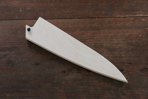 Magnolia Saya Sheath for Hiraki Knife with Plywood Pin - 165mm (Nashiji) - Japannywholesale