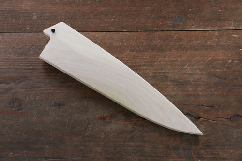 Magnolia Saya Sheath for Hiraki Knife with Plywood Pin - 165mm (Nashiji) - Japannywholesale