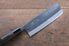 Seisuke White Steel Kurouchi Nakiri  165mm Burned Chestnuts Handle - Japannywholesale