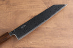 Seisuke Nami AUS10 Mirrored Finish Damascus Kiritsuke Gyuto  210mm Oak Handle - Japannywholesale