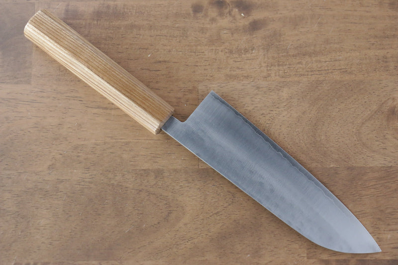 Kunihira VG1 Hammered Santoku  170mm Enju Handle - Japannywholesale