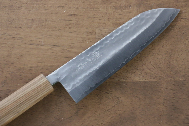 Kunihira VG1 Hammered Santoku  170mm Enju Handle - Japannywholesale