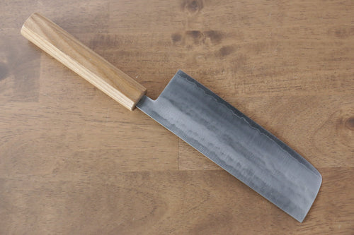 Kunihira VG1 Hammered Nakiri  165mm Enju Handle - Japannywholesale