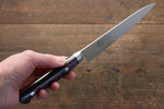 Sakai Takayuki Grand Chef Grand Chef Swedish Steel-stn Petty-Utility  150mm Brown Micarta Handle - Japannywholesale