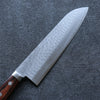 Seisuke VG1 Hammered Gyuto  180mm Mahogany Handle - Japannywholesale