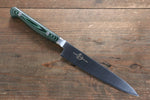 Sakai Takayuki Grand Chef Grand Chef Swedish Steel-stn Petty-Utility  150mm Green Micarta Handle - Japannywholesale