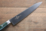 Sakai Takayuki Grand Chef Grand Chef Swedish Steel-stn Petty-Utility  150mm Green Micarta Handle - Japannywholesale