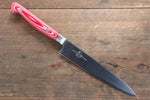 Sakai Takayuki Grand Chef Grand Chef Swedish Steel-stn Petty-Utility  150mm Red Micarta Handle - Japannywholesale