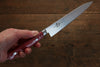 Sakai Takayuki Grand Chef Grand Chef Swedish Steel-stn Petty-Utility  150mm Red Micarta Handle - Japannywholesale