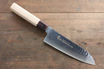 Sakai Takayuki VG10 33 Layer Damascus Santoku  170mm Keyaki (Japanese Elm) Handle - Japannywholesale