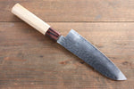 Sakai Takayuki VG10 33 Layer Damascus Santoku  170mm Keyaki (Japanese Elm) Handle - Japannywholesale