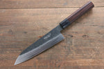 Takayuki Iwai Blue Super Kurouchi Hammered Gyuto  180mm Shitan Handle - Japannywholesale