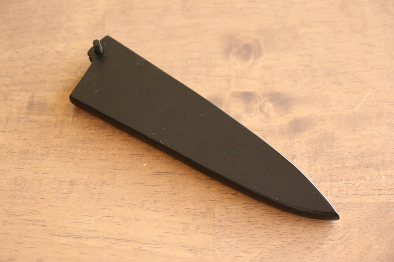 Black Saya Sheath for Small Santoku Knife with Plywood Pin 135mm - Japannywholesale