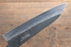 Takayuki Iwai Blue Super Kurouchi Hammered Gyuto  180mm Shitan Handle - Japannywholesale