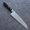 Seisuke VG10 Damascus Gyuto  180mm Black Pakka wood Handle - Japannywholesale