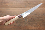 Sakai Takayuki VG10 33 Layer Damascus Sujihiki  240mm Keyaki (Japanese Elm) Handle - Japannywholesale