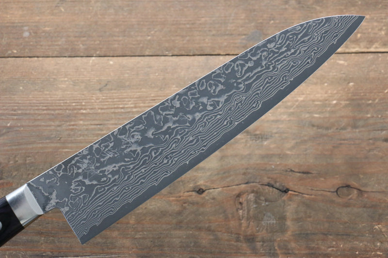 Yoshimi Kato VG10 Damascus Gyuto  210mm with Black Pakka wood Handle with Saya - Japannywholesale