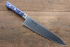 Seisuke Seiten Molybdenum Gyuto  210mm Blue Pakka wood Handle with Sheath - Japannywholesale