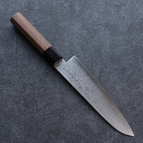 Seisuke VG10 Damascus Gyuto  180mm Walnut Handle - Japannywholesale