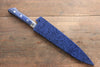 Seisuke Seiten Molybdenum Gyuto  210mm Blue Pakka wood Handle with Sheath - Japannywholesale