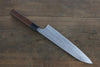 Yoshimi Kato Silver Steel No.3 Hammered Gyuto Japanese Chef Knife 210mm with Ironwood Handle - Japannywholesale