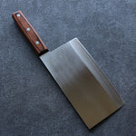 Seisuke VG10 Kasumitogi Chinese Cleaver  180mm Mahogany Handle - Japannywholesale