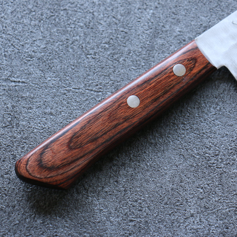 Seisuke VG1 Hammered Gyuto  180mm Mahogany Handle - Japannywholesale