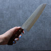 Seisuke VG1 Hammered Gyuto  180mm Mahogany Handle - Japannywholesale