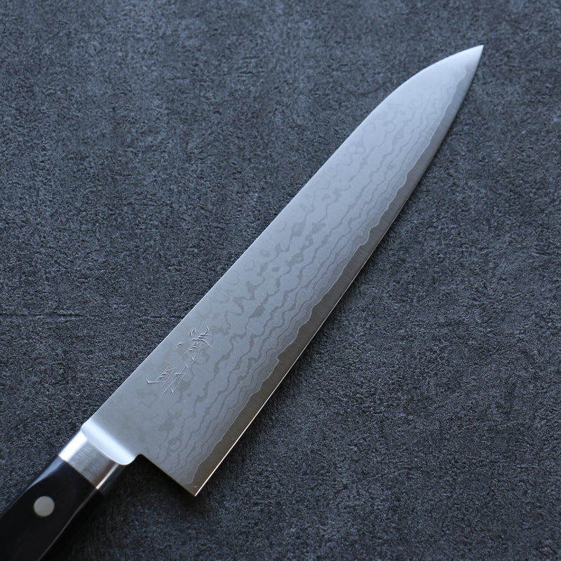 Seisuke VG10 Damascus Gyuto  210mm Black Pakka wood Handle - Japannywholesale