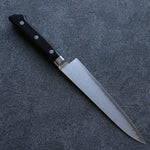 Seisuke VG10 Damascus Petty-Utility  150mm Black Pakka wood Handle - Japannywholesale