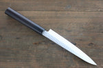 Sakai Takayuki AUS10 45 Layer Damascus Petty-Utility  150mm Shitan Handle - Japannywholesale