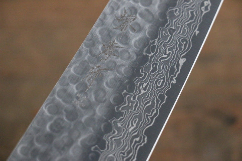 Sakai Takayuki AUS10 45 Layer Damascus Gyuto  240mm Shitan Handle - Japannywholesale