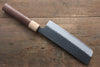 Seisuke Kokubyaku Blue Super Hammered Nakiri  165mm Morado Handle - Japannywholesale