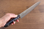 Seisuke Budou Silver Steel No.3 Nashiji Gyuto  210mm Purple Pakka wood Handle - Japannywholesale